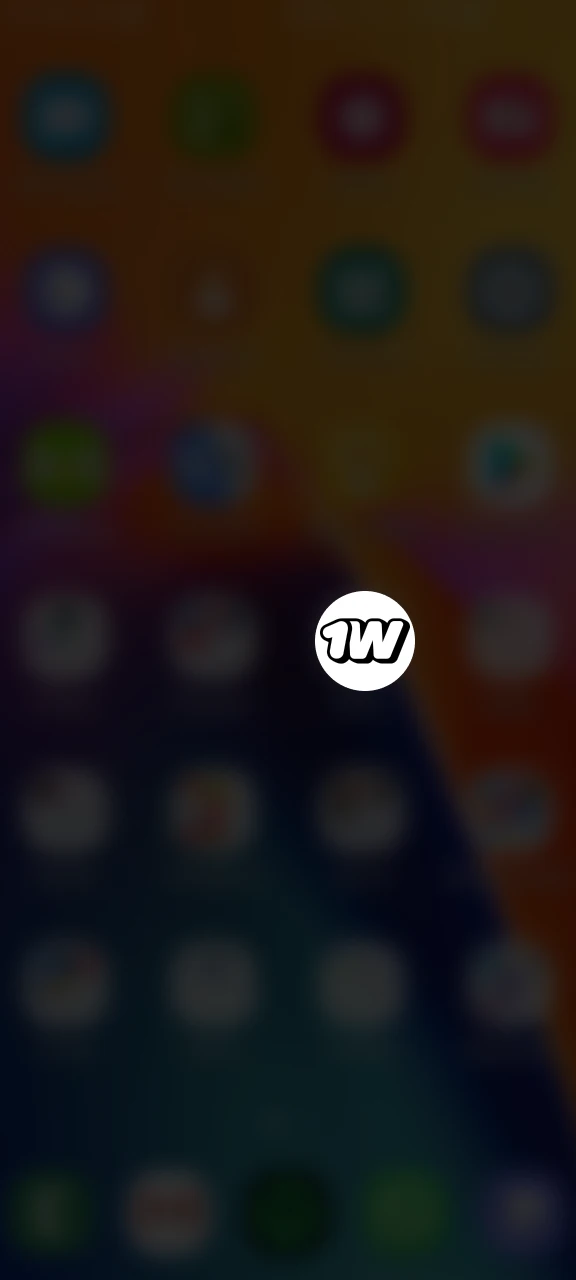 Now you can find the 1win app on your home screen.