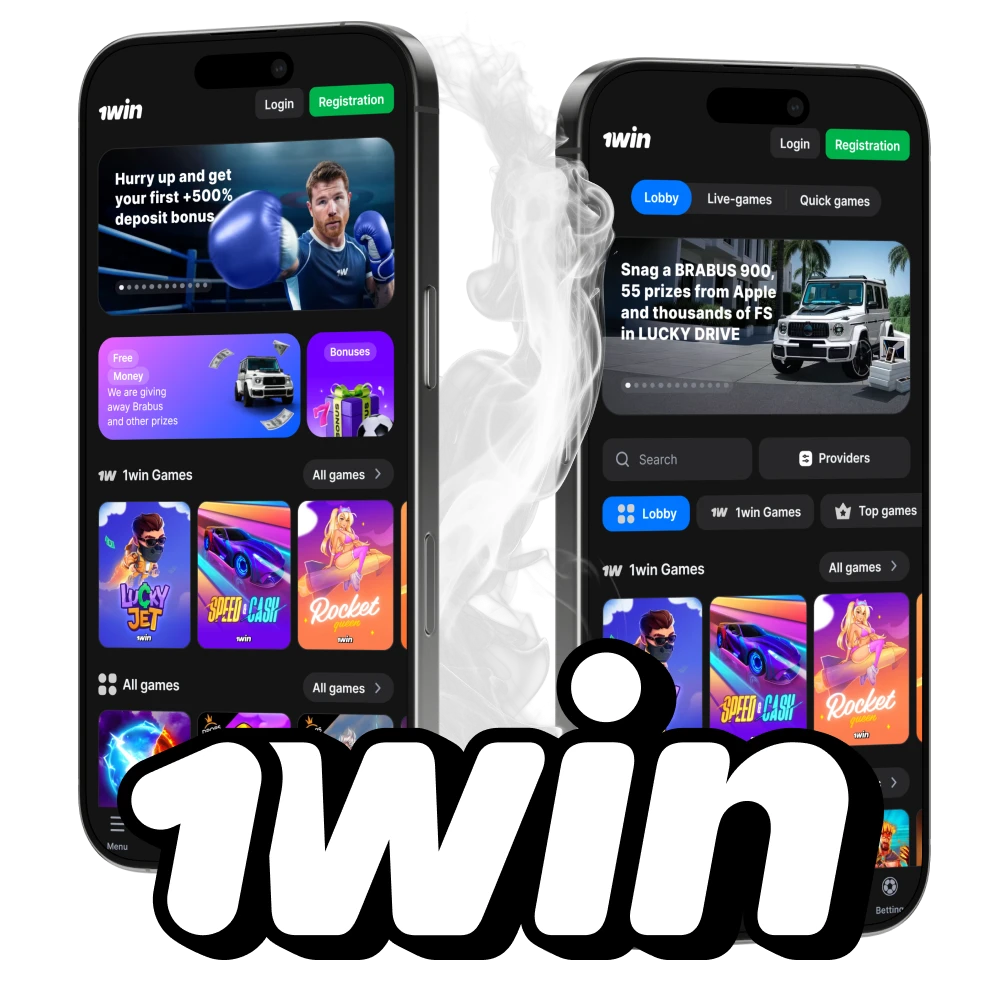 Download the 1win app for Android or use PWA for iOS.