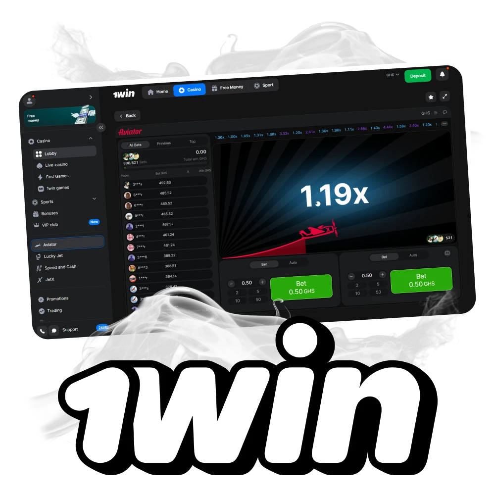 Enjoy playing Aviator on the 1win platform.