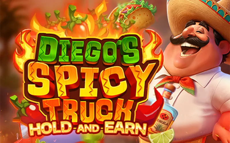 Make a deposit and play Diegos Spicy Truck at 1win Casino.