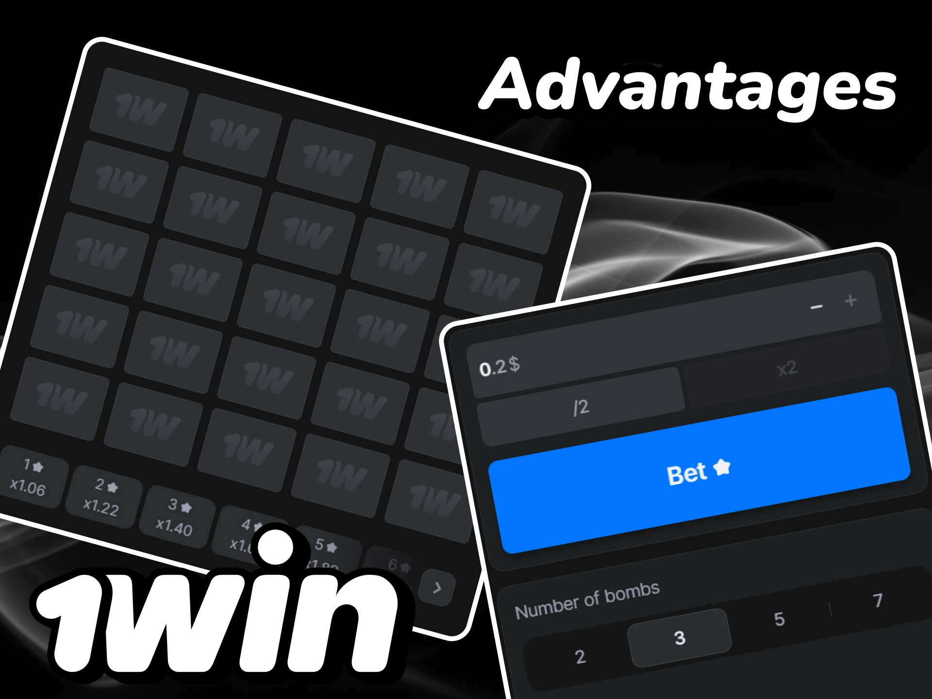 Discover the advantages of playing 1win Mines.