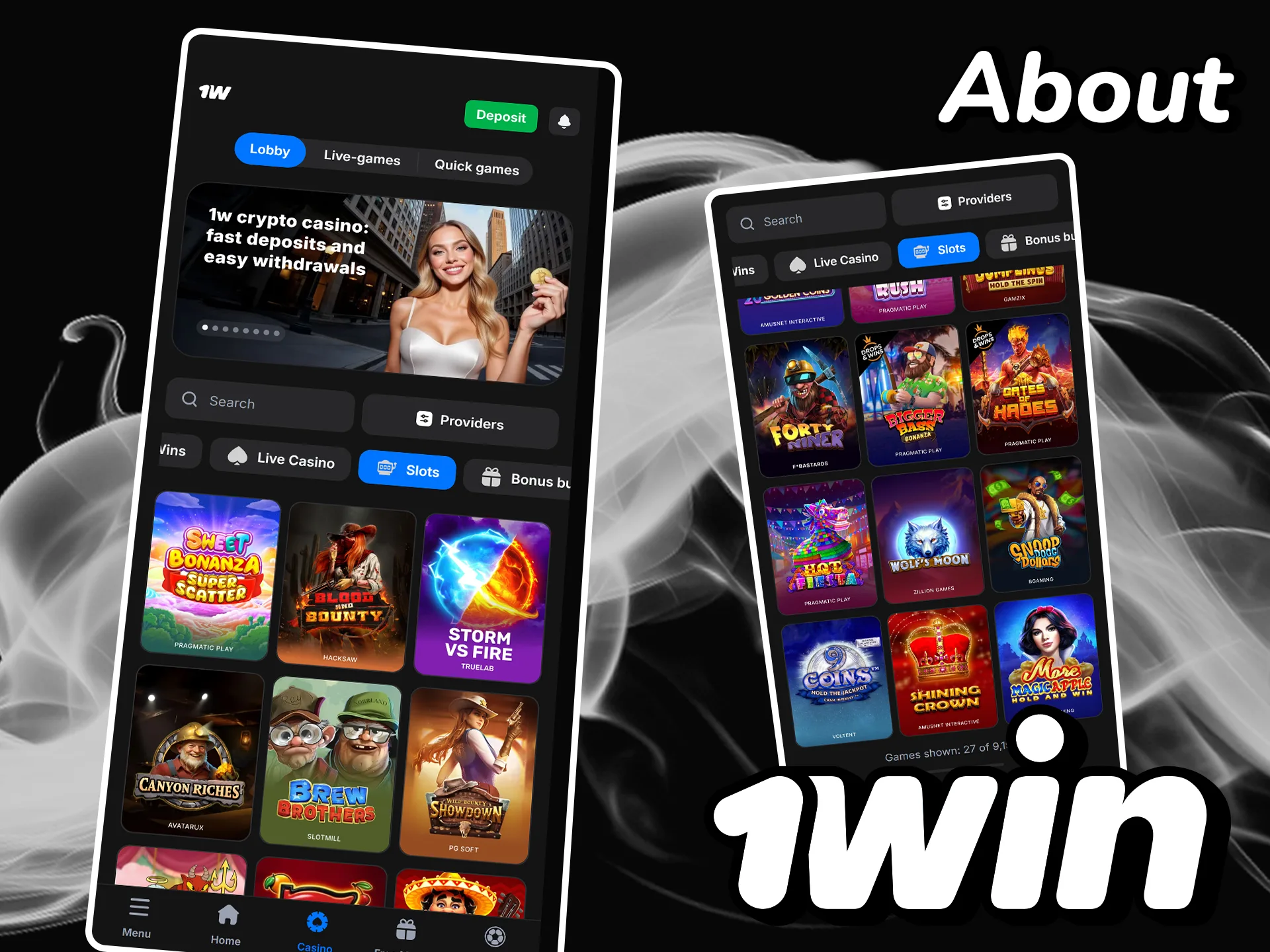 Find out more about slots on 1win and start winning.