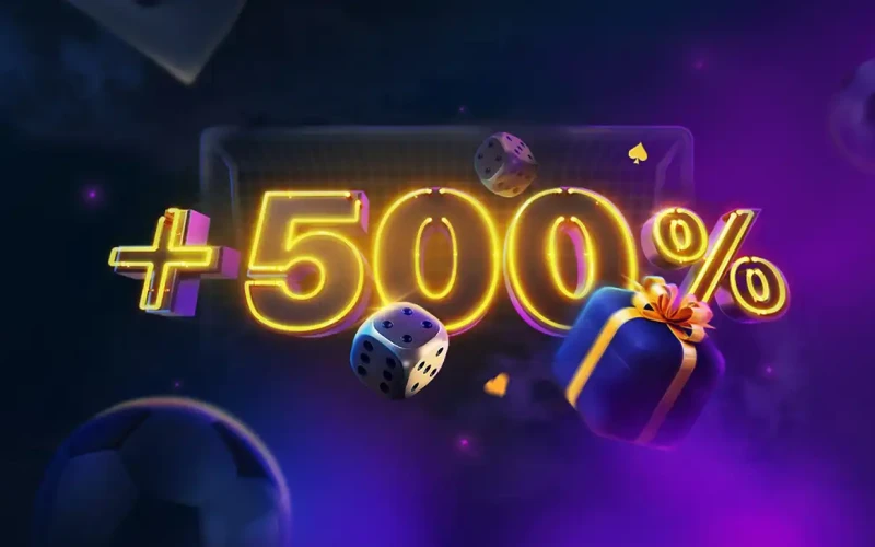 Get a 500% welcome bonus from 1win.