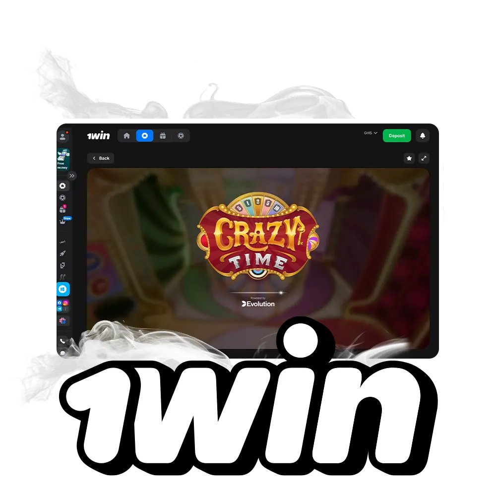 Dive into Crazy Time and discover new emotions at 1win.