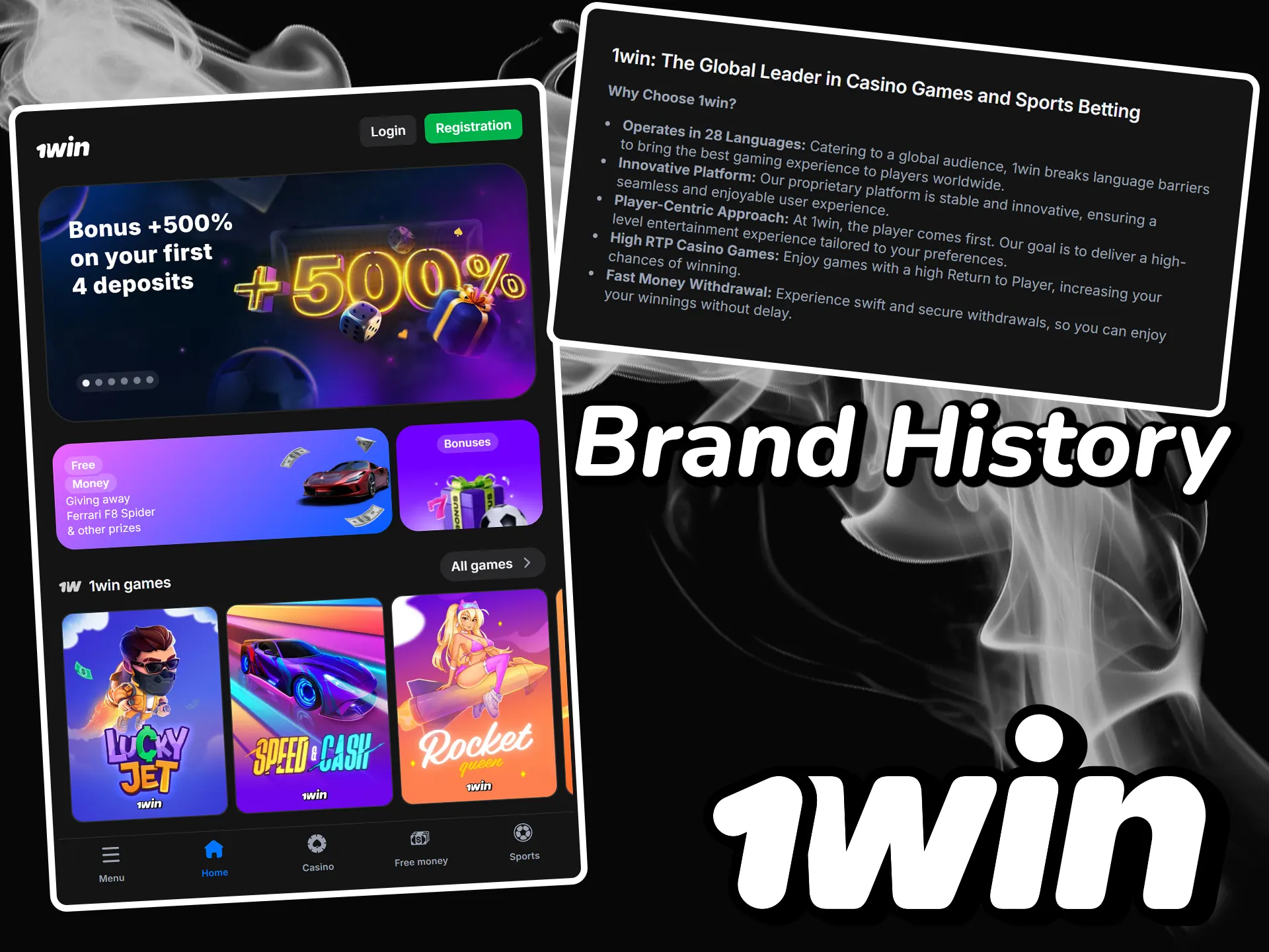 Find out all about the most popular 1win platform in Ghana.